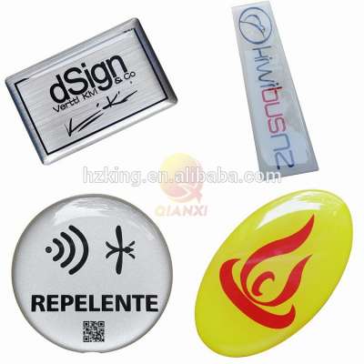 Customized shiny uv resistant outdoor dome stickers