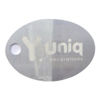 OEM Metal Etching Aluminum Logo Plate Aluminum Nameplate For Industrial